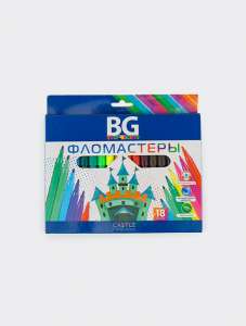Фломастеры 18цв. Хатбер (набор) 1/12